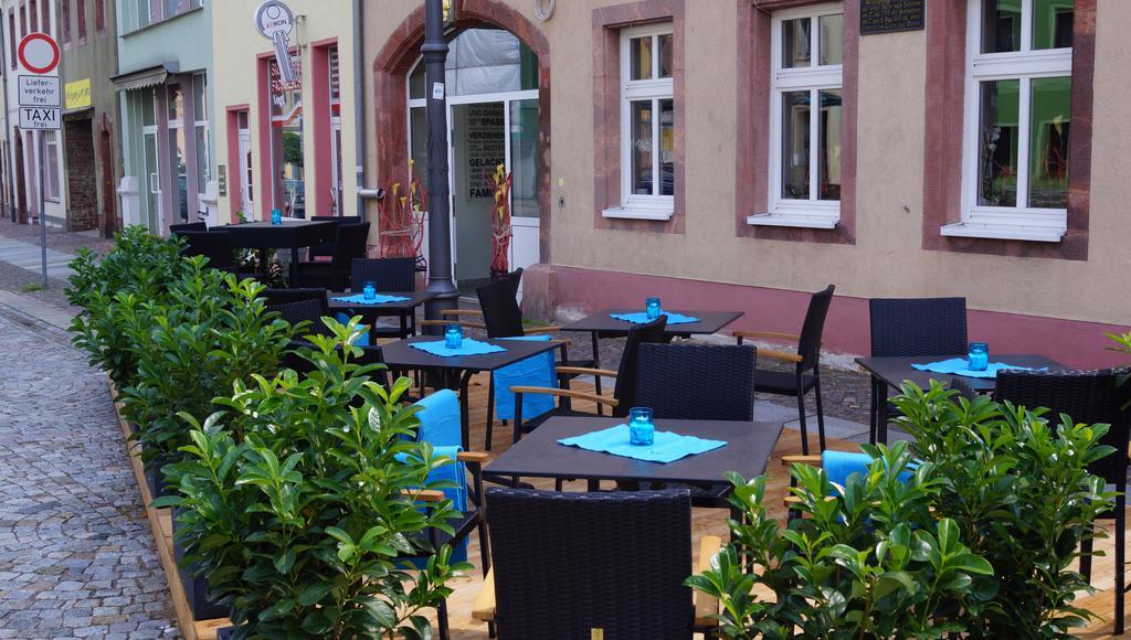 Hotel Goldener Loewe Waldheim Dış mekan fotoğraf