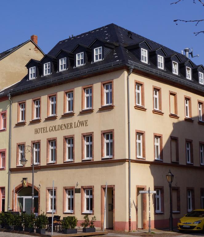 Hotel Goldener Loewe Waldheim Oda fotoğraf